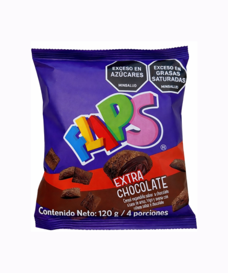 EXTRA CHOCOLATE FLIPS CEREAL 120 GR