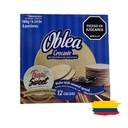 WAFER WITH CARAMEL SPREAD / OBLEAS 180 Gr